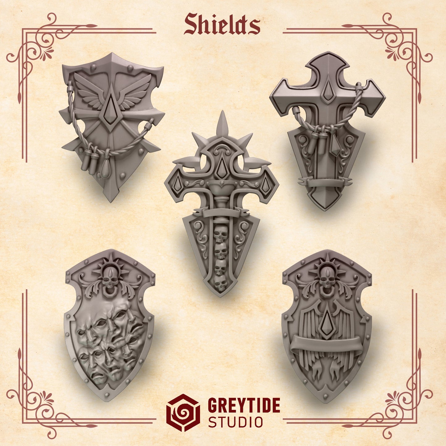 Crimson Lords - Shields