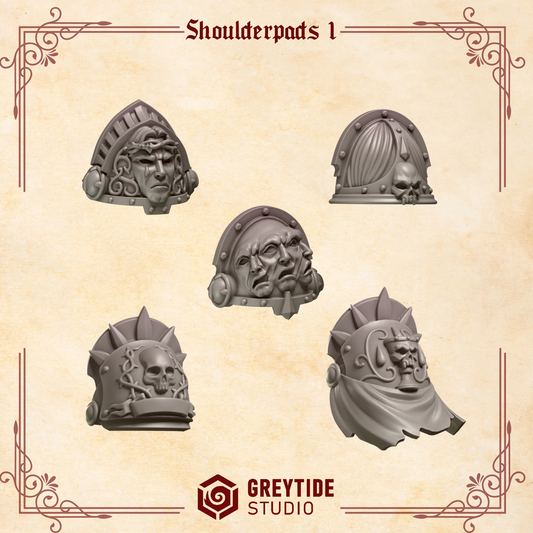 Crimson Lords - Shoulder Pads