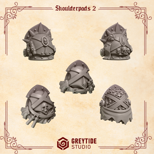 Crimson Lords - Shoulder Pads