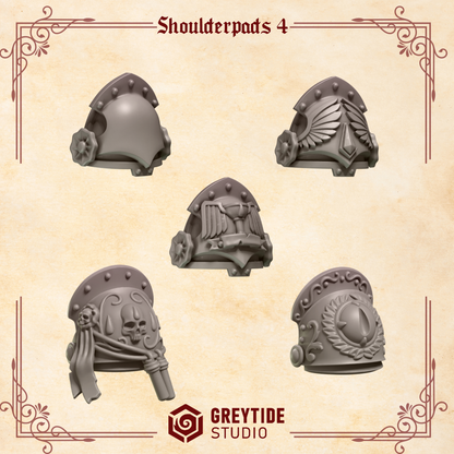 Crimson Lords - Shoulder Pads