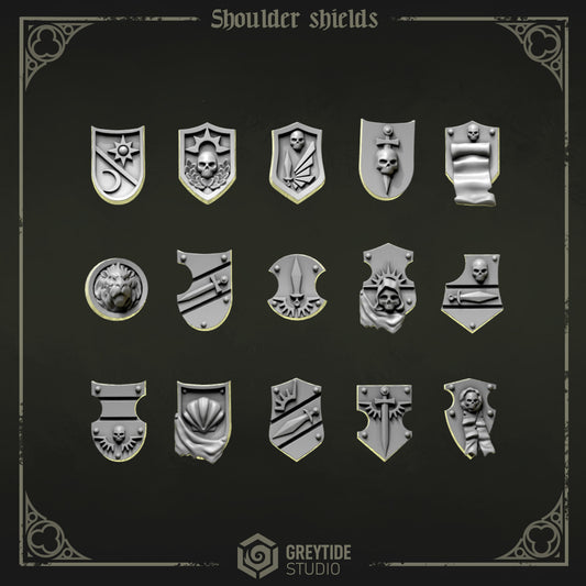 Eternal Pilgrims - Shoulder Shields