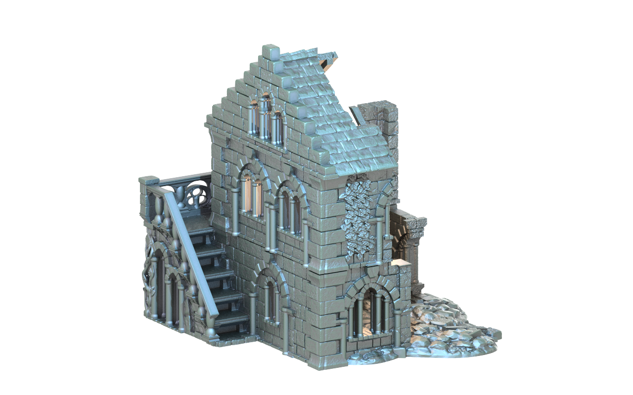 The Shattered Abode of the Silent Guardian - Stoneheim