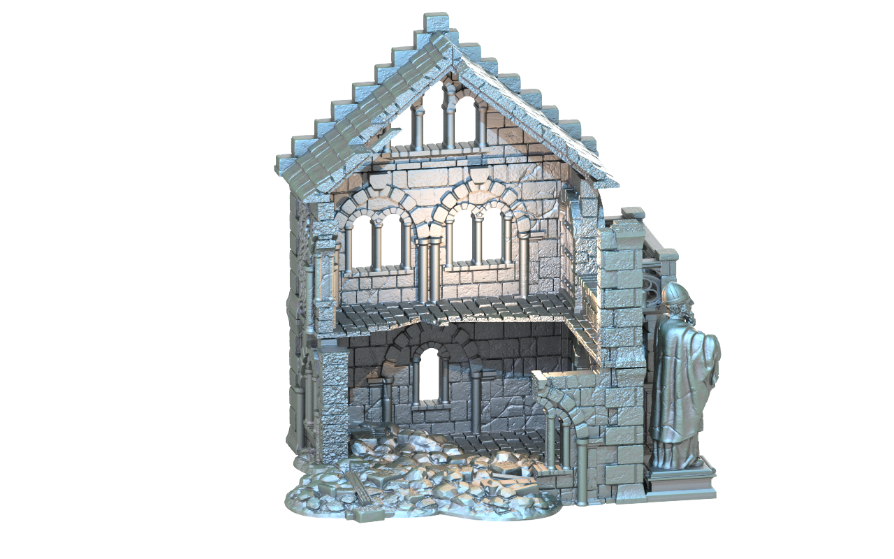 The Shattered Abode of the Silent Guardian - Stoneheim