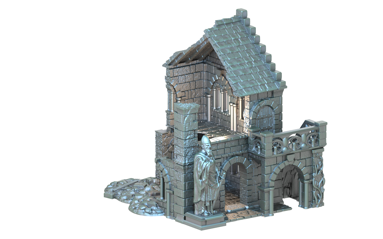 The Shattered Abode of the Silent Guardian - Stoneheim