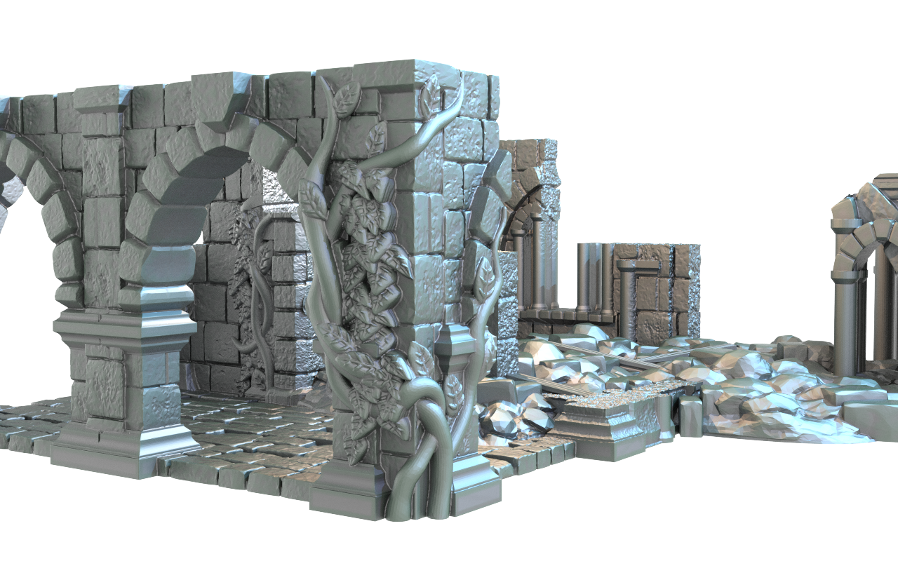 The Shattered Abode of the Silent Guardian - Stoneheim