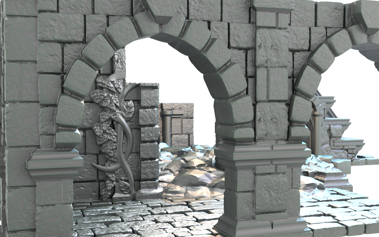 The Shattered Abode of the Silent Guardian - Stoneheim