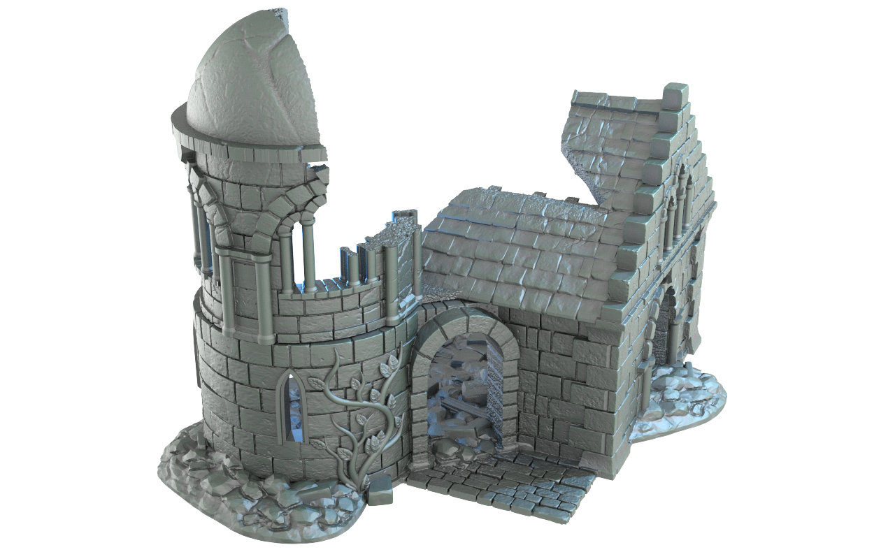 Ruined Lodge Of The Crescent Moon - Stoneheim