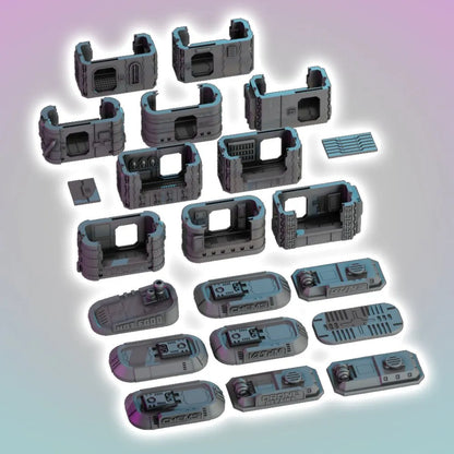 Street Vendors - Cyberpunk - Flatline City