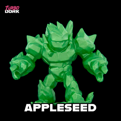 Turbo Dork: Apple Seed Metallic Acrylic Paint 22ml