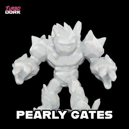 Turbo Dork: Pearly Gates Metallic Acrylic Paint 22ml