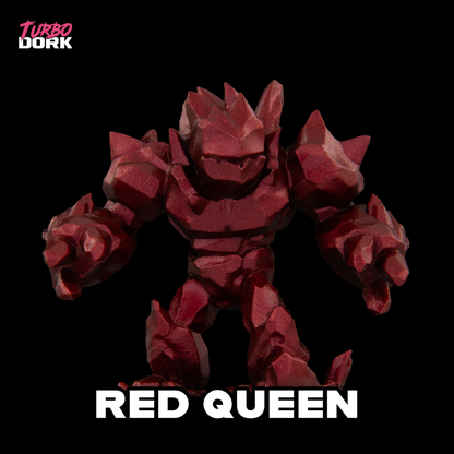 Turbo Dork: Red Queen Metallic Acrylic Paint 22ml