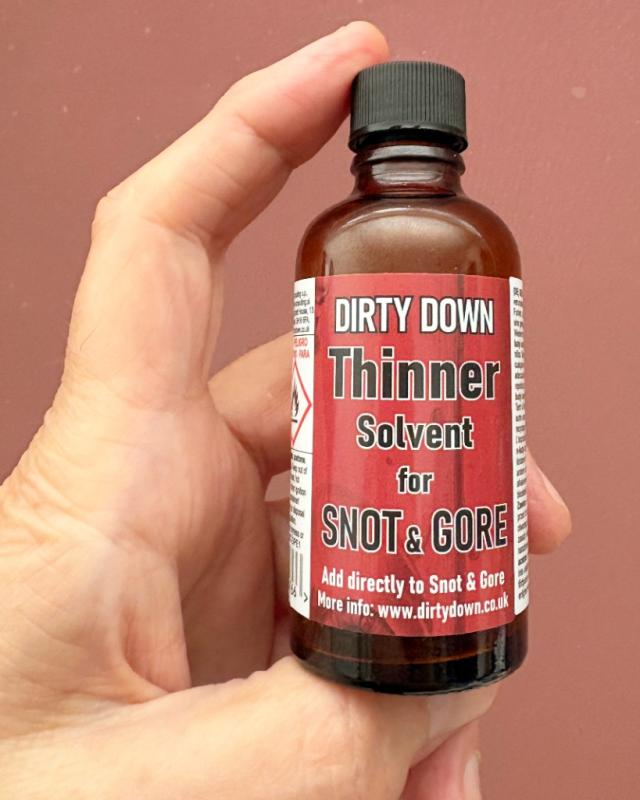 Dirty Down: Thinner Solvent for Snot and Gore 50ml