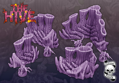 The Hive V2 - Grimdark Xenos Bug Terrain