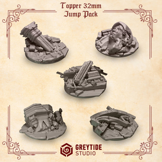 Crimson Lords - 32mm Base Toppers