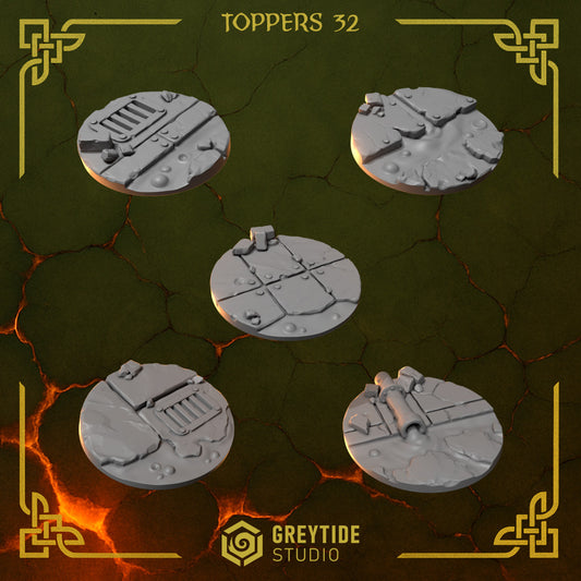 Anvil Wardens - 32mm Base Toppers