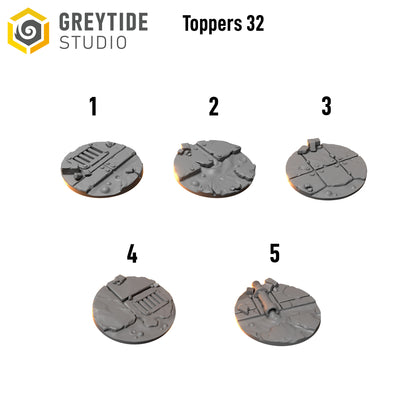 Anvil Wardens - 32mm Base Toppers