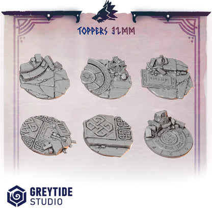 Primal Hounds - 32mm Base Toppers