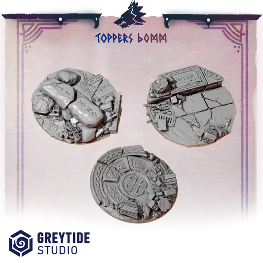Primal Hounds - 60mm Base Toppers