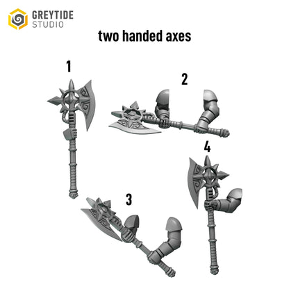 Crimson Lords - Two Handed Axes