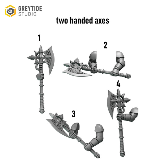 Crimson Lords - Two Handed Axes