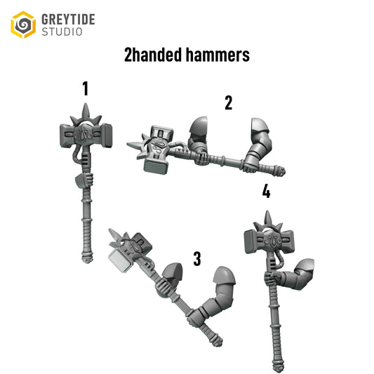 Crimson Lords - Two Handed Hammers