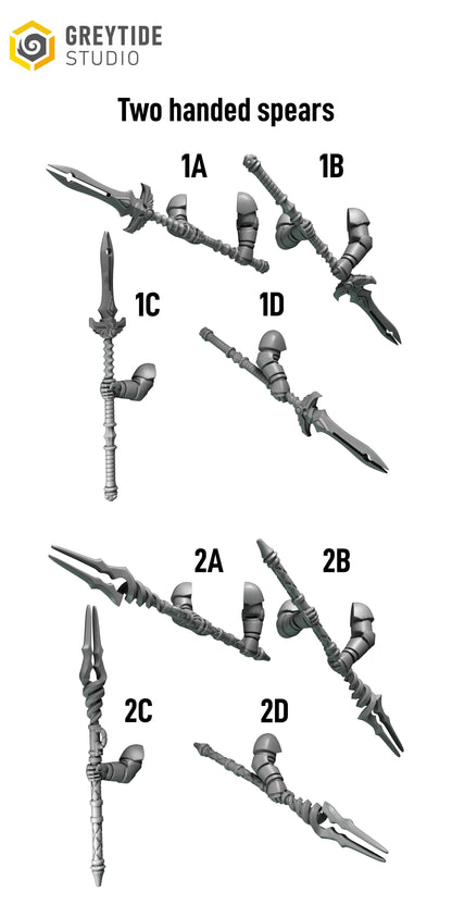 Crimson Lords - Two Handed Spears