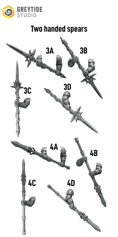 Crimson Lords - Two Handed Spears