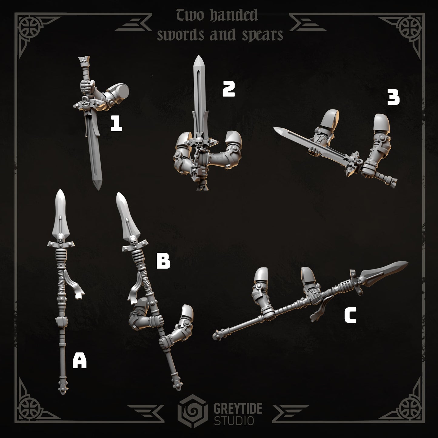 Eternal Crusaders - Two Handed Swords and Spears