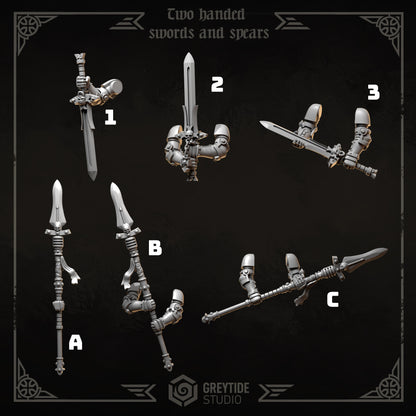 Eternal Crusaders - Two Handed Swords and Spears