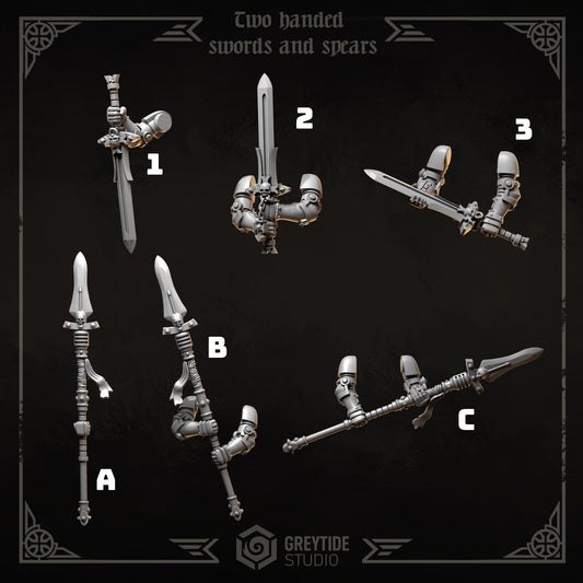 Eternal Crusaders - Two Handed Swords and Spears