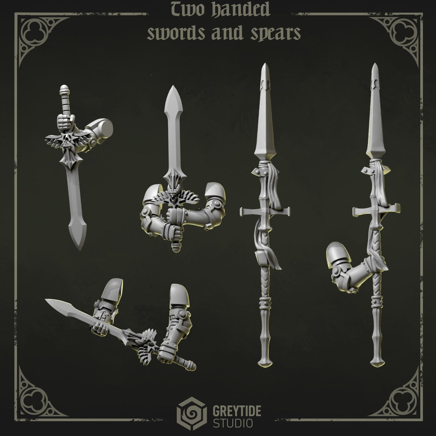 Eternal Pilgrims - Two Handed Swords and Spears