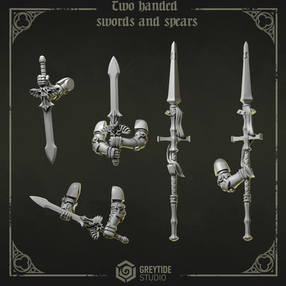 Eternal Pilgrims - Two Handed Swords and Spears