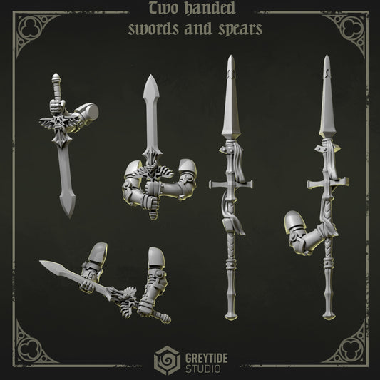 Eternal Pilgrims - Two Handed Swords and Spears