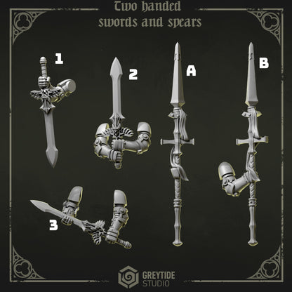 Eternal Pilgrims - Two Handed Swords and Spears