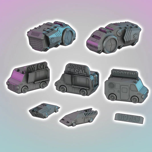 Vehicles - Cyberpunk - Flatline City