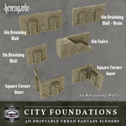 City Foundations - Walls - Hexengarde 2