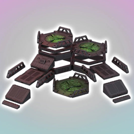 Waste Treatment Plant - Cyberpunk - Flatline City