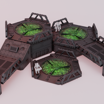 Waste Treatment Plant - Cyberpunk - Flatline City