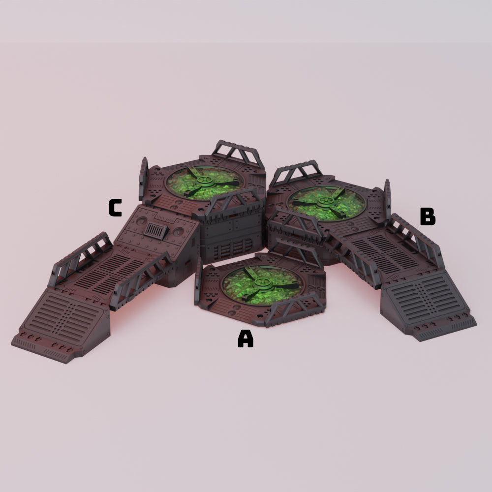 Waste Treatment Plant - Cyberpunk - Flatline City