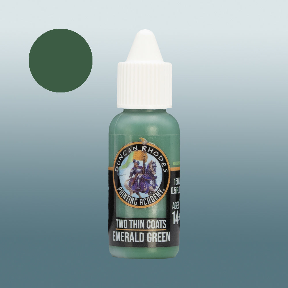 Two Thin Coats: Emerald Green