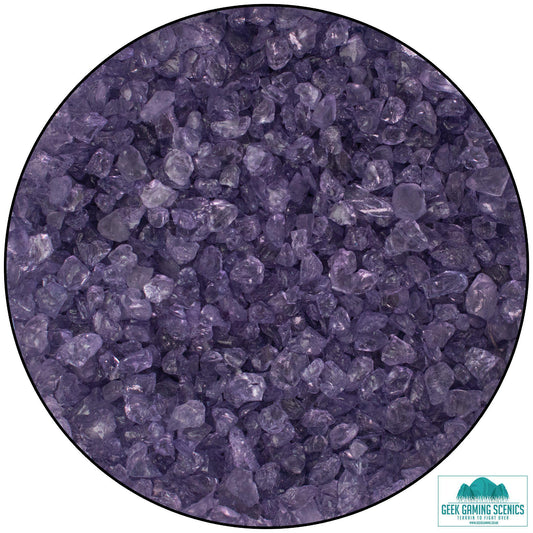 Weird Crystals Small - Aubergine