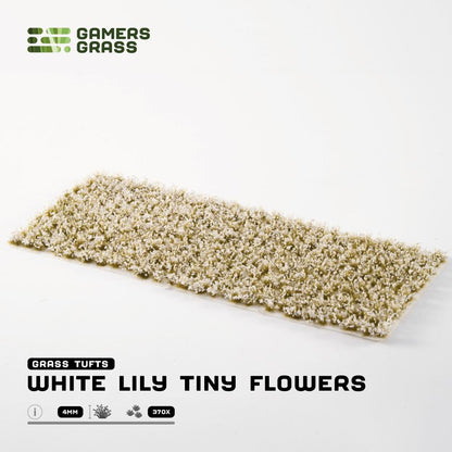 White Lily Tiny Flowers - Gamers Grass