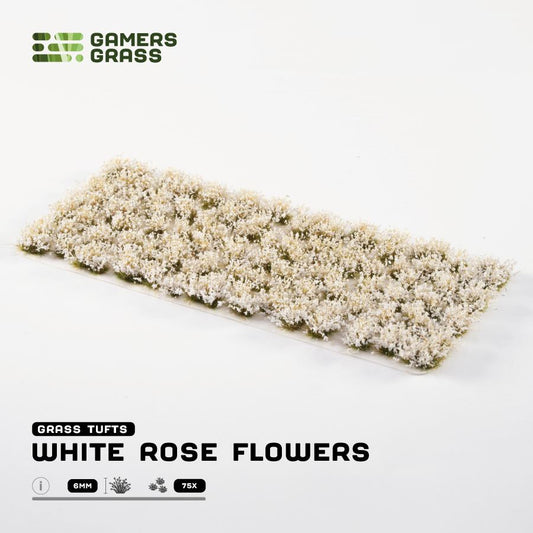 White Rose Flowers - Gamers Grass