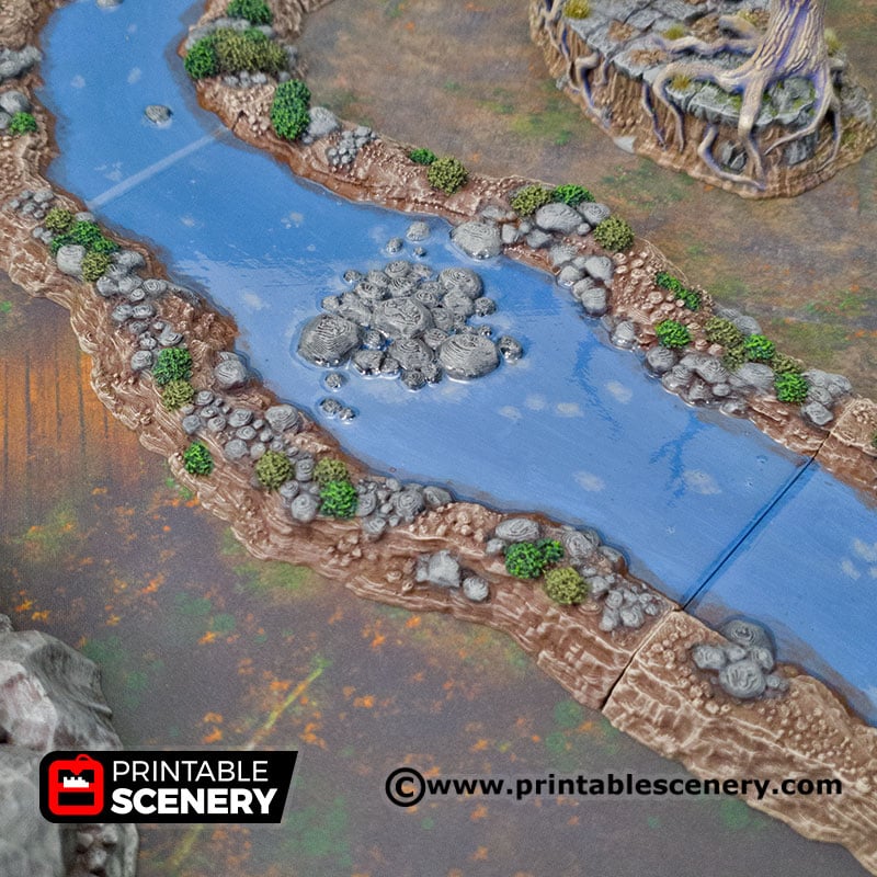Modular Wild River Tiles