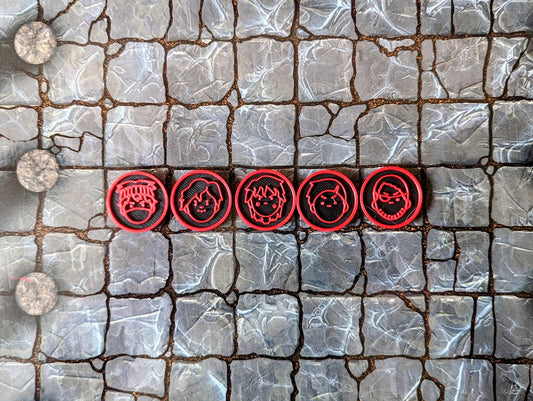 D&D Bandit Tokens
