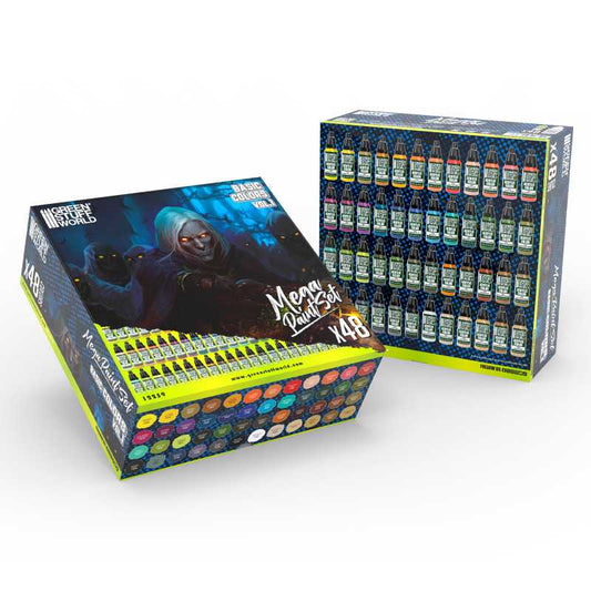 Green Stuff World Basic Colors Mega Paint Set - Vol. 1.0