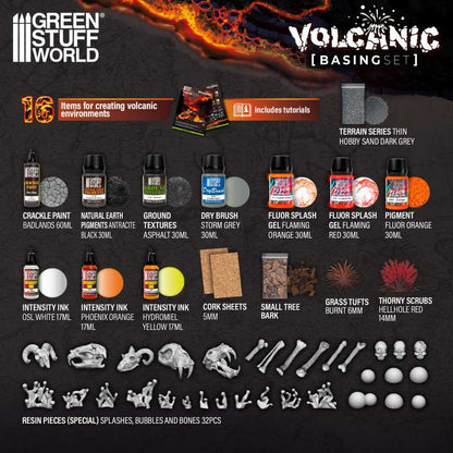 Green Stuff World - Environment Basing Sets - Volcanic