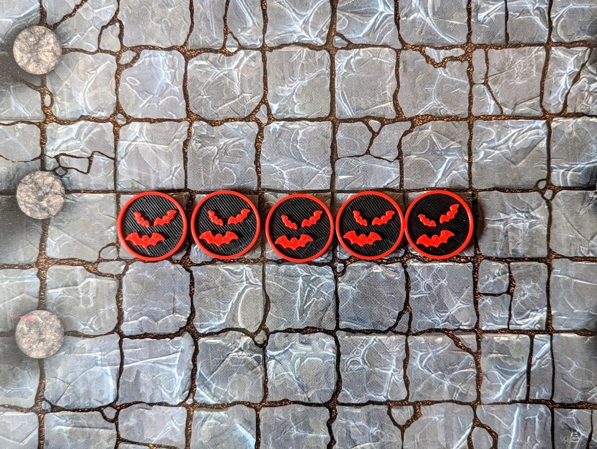 Bats Tokens for D&D – TabletopTerrainUK