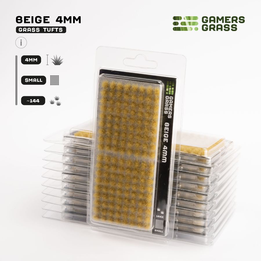 Beige (4mm) - Gamers Grass