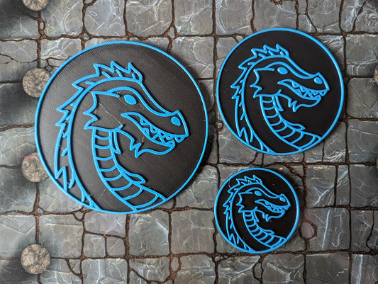 Dragon Tokens (Gargantuan, Huge, Large)